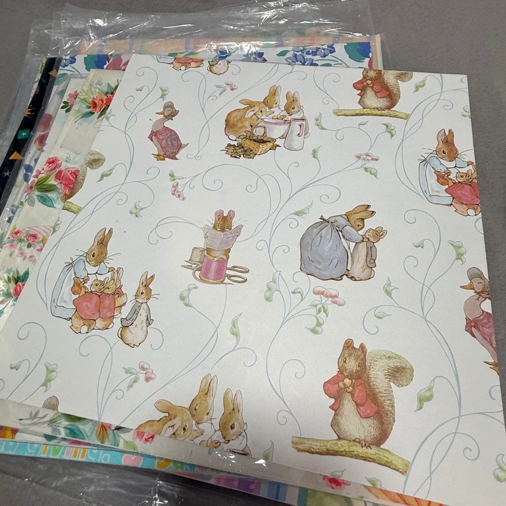 VTG Gift Wrap Collection 50s-90s Estate Lot Paper Ephemera Wrapping Paper 100+
